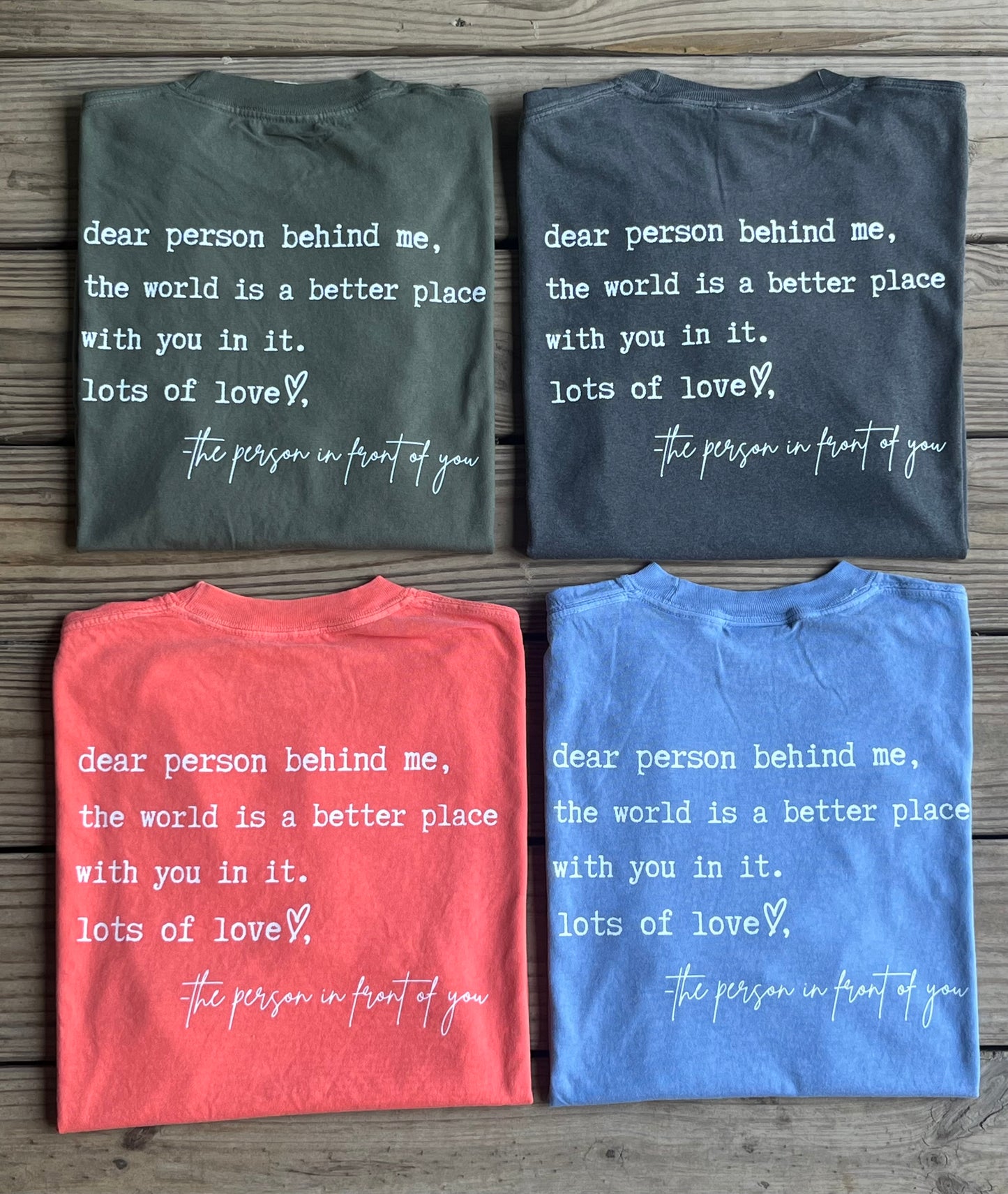 Dear Person Tee- 4 Colors