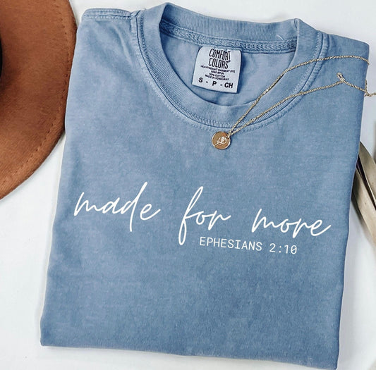 Made For More- Denim Blue